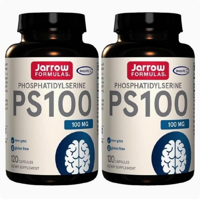 자로우 포뮬러스 포스파티딜세린 PS100 120캡슐 2PACK, 120정, 2개 - 쿠팡