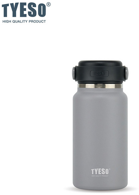 TYESO 保溫瓶, 碳霧灰, 1個, 230ml