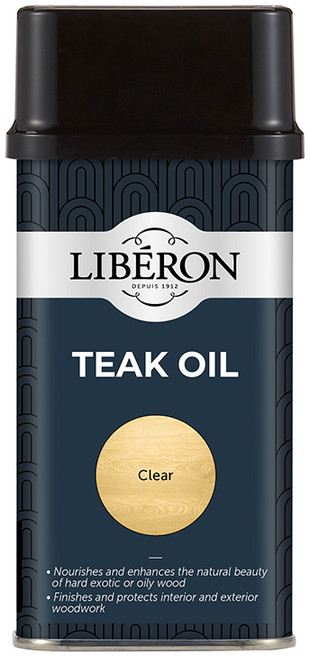 리베론 티크 오일. 퓨어텅 오일과 린씨드 오일을 혼합. UV필터 첨가, 1개, 250ml