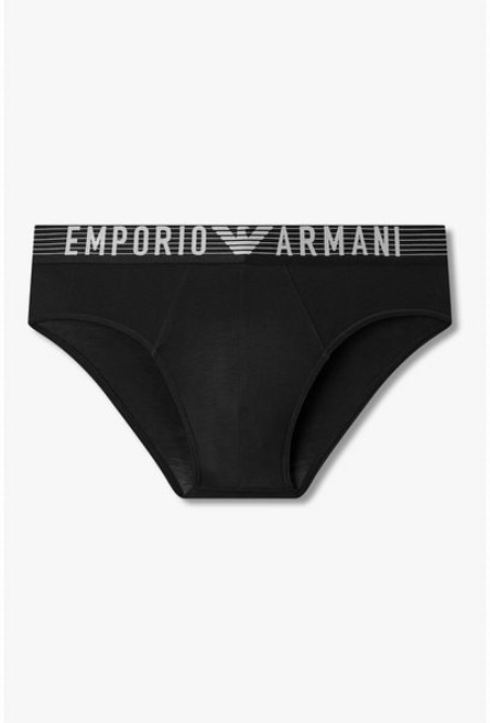매장정품 EMPORIO ARMANI UNDERWEAR 엠포리오 아르마니 언더웨어 남성 스트라이프 밴딩 브리프(0816111041) 1710283