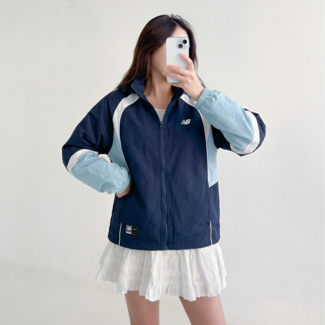 [매장A/S가능] 뉴발란스 바람막이 커플 봄 간절기 남녀공용 자켓