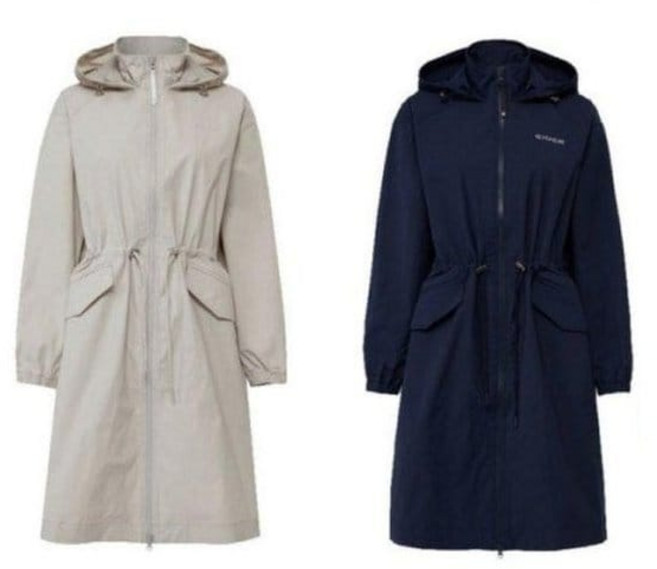 아이더 259 00 여성 시티코어 트렌치 코트 롱 자켓 DWP25152 캐주얼 허리스트링 루즈핏 171377