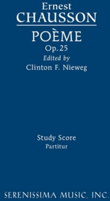 (영문도서) Poeme Op.25: Study score Paperback, Serenissima Music, English, 9781608742745