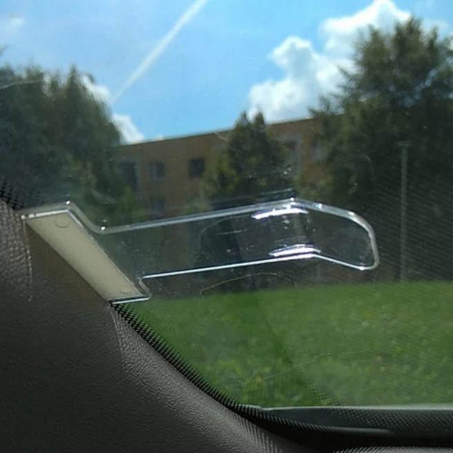 부착식 자동차 카드홀더 카드수납 통행권 주차권 보관 꽂이, 1개, 꽂이 063450DC