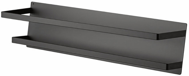 비바베이직 현관 신발정리대 자석 신발장, 블랙, 1개