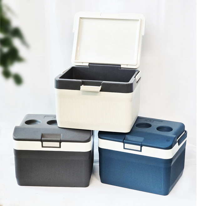 소호리빙 아이스박스 미니 낚시 캠핑 쿨러 차량용 쿨러백 컨테이너 13L, 다크그레이