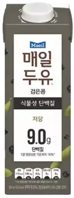 매일두유 식물성단백질 저당9.0g 단백질 검은콩 950ml 무/배, 1개