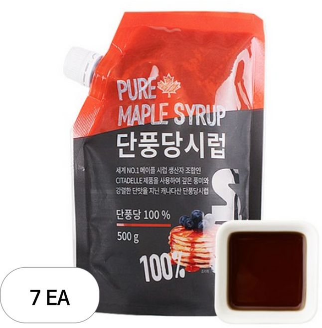 딜라잇가든 단풍당 시럽, 500g, 7개