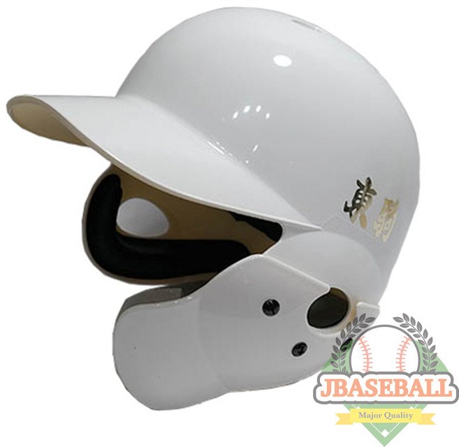 도코마 도쿠마 검투사유광헬멧 양귀타자헬멧-(블랙 네이비), 화이트, 1개