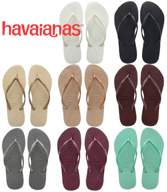 하바이아나스 남여공용 쪼리 샌들 슬리퍼 슬림 SLIM 4000030