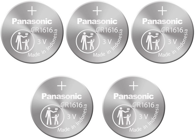 파나소닉 코인전지 CR1616 5개입 건전지, 1개