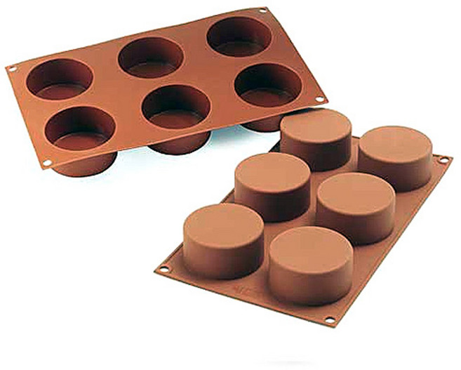 실리코마트 SF127 CYLINDERS 실리콘몰드 6구, 1개