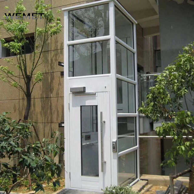 WEMET 가정용 주택 빌라 엘리베이터 노약자 노인 어르신 2인용 홈 유압 리프트 승강기, 1개