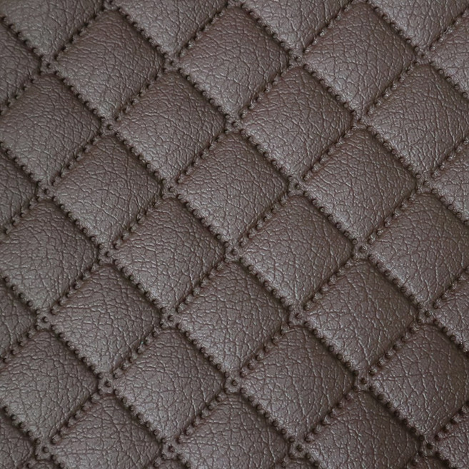 한눈알 고주파 레자원단 엠보싱 방수 인조가죽 국산, 쵸코 작은사각