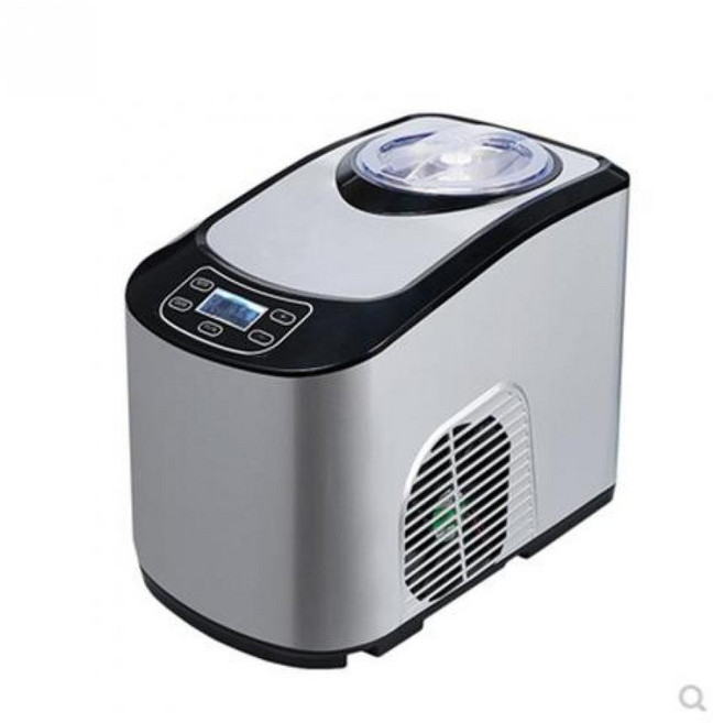 젤라또기계 가정용 머신 아이스크림 제조기 업소용 만들기 샤베트, 실버