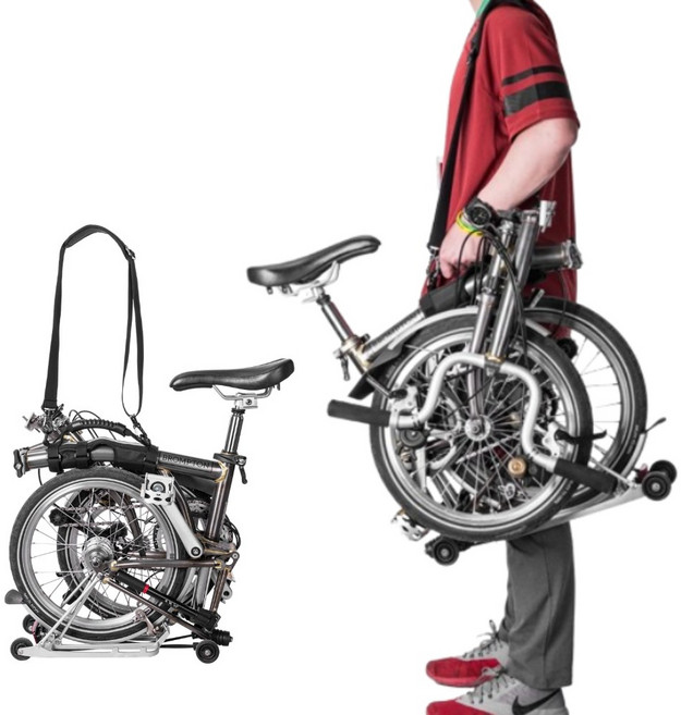 제노랩 킥보드 미니벨로 운반 이동 손잡이 스트랩홀더, 1개