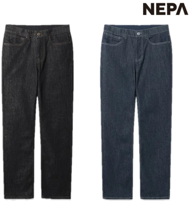 네파 남성 간절기 캐쥬얼 청바지 넌페이드 데님 팬츠 7M116492357628
