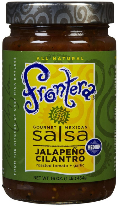 프론테라 푸드 중간 할라피뇨 살사 453.6g Frontera Foods Medium Jalapeno Salsa 16 oz, 1개, 453g