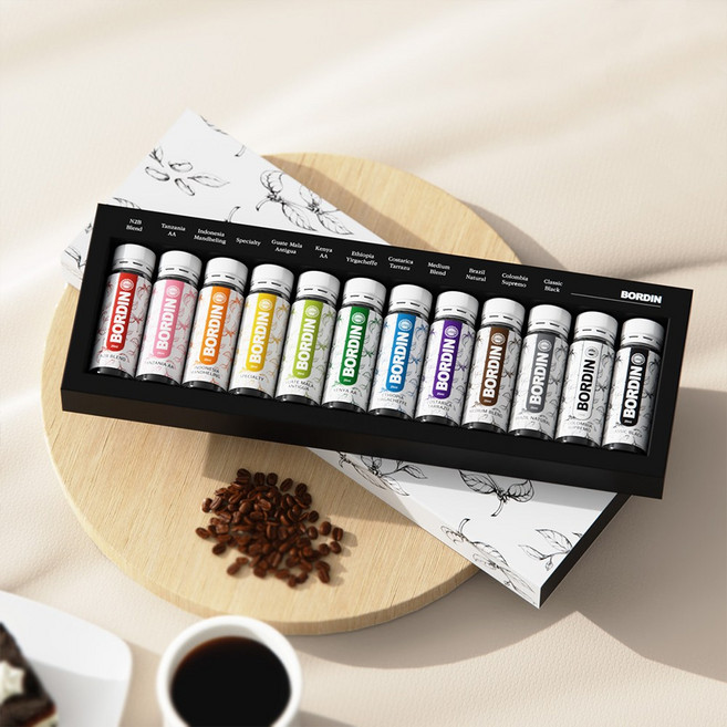 보르딘 콜드브루 선물세트 + 쇼핑백, 더치커피 앰플 12p, 1개