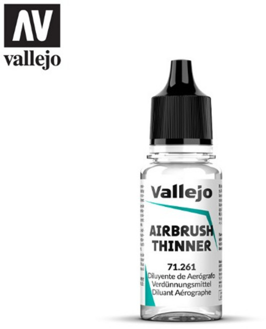 바예호 71261 아크릴도료 에어브러시 신너 18ml, 1개