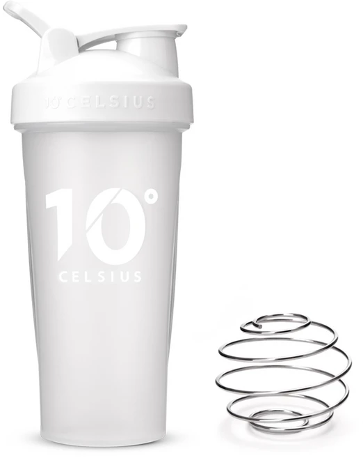 10도씨 블렌딩 쉐이커 보틀 + 블랜더볼, 화이트, 600ml, 1개 - 쿠팡