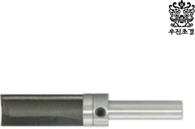 우진초경 트리머날(패턴비트) 10mm 트리머비트 목공 목재 국산, 1개
