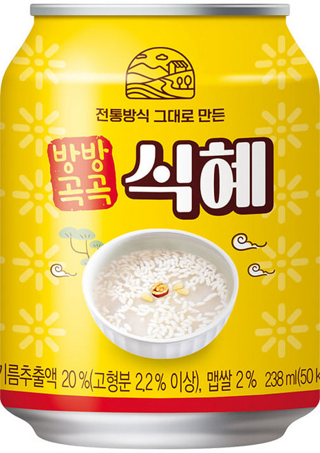 자연과사람들 전통식혜, 48개, 238ml