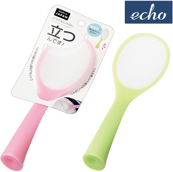일본 에코 파스텔 스탠딩 주걱/스탠드 주걱/위생주걱, 1개