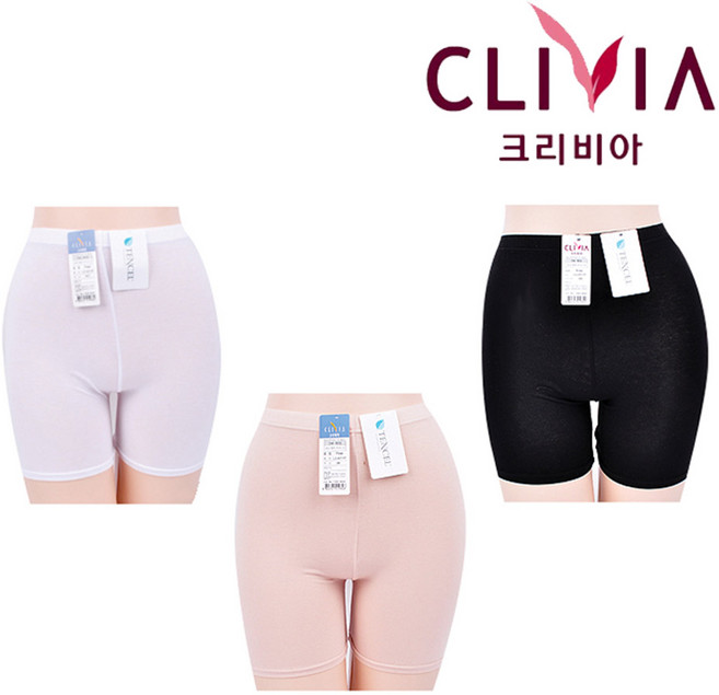 더스타킹 속바지 텐셀 3부 여성 교복 치마 국산