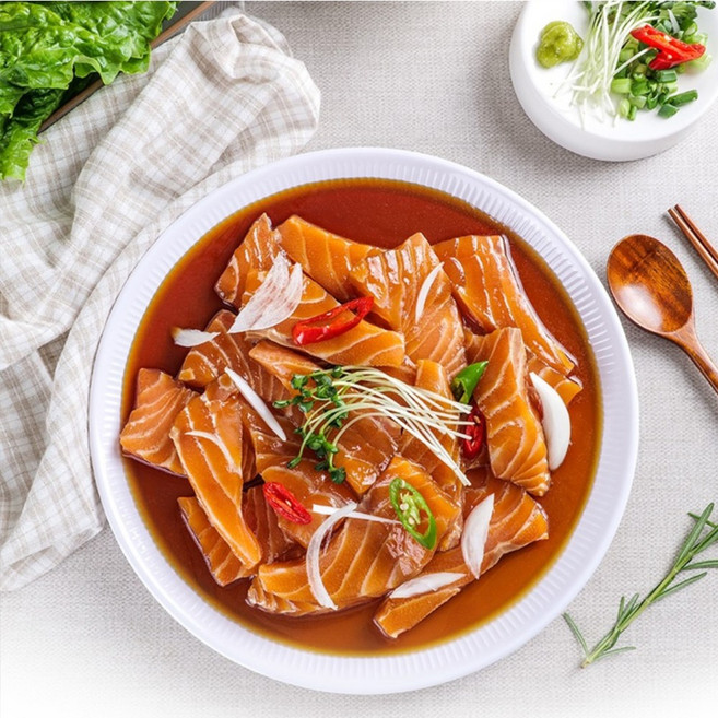 연어장 노르웨이산 비법간장 반찬, 1개, 1kg