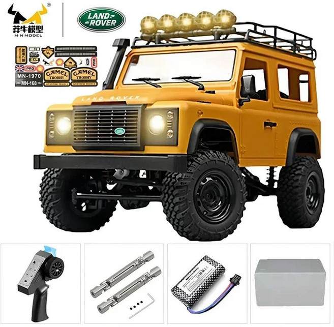 MN99s RC 자동차 1:12 모델 RTR 버전 2.4G 4WD 락 크롤러 수비수 원격 제어 트럭 장난감, 18 MN98