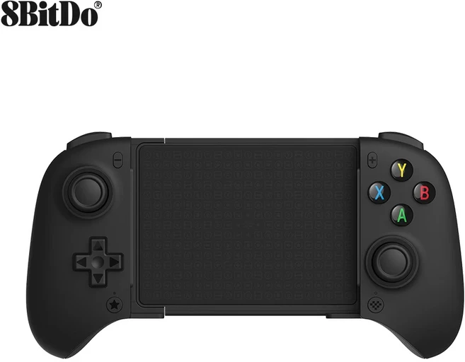 8BitDo 궁극의 블루투스 모바일 게임 컨트롤러 홀 효과 패드 안드로이드 스마트폰 태블릿용 조이스틱 트, 01 CHINA, 02 Black