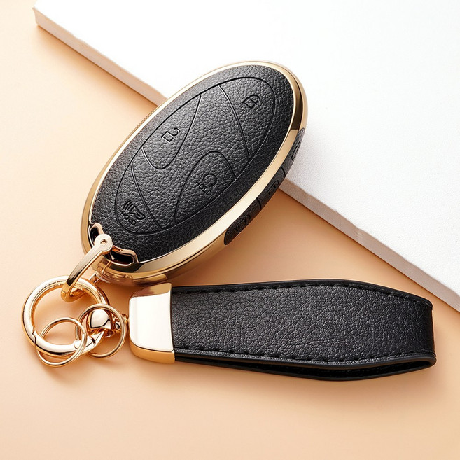 WonRay 호환 현대 키케이스 디올뉴 그랜져 GN7 아이오닉 6 쏘나타 아반떼 싼타페 코나 SX2 7버튼 5버튼 스마트 키케이스, 04.블랙*7버튼, 1개