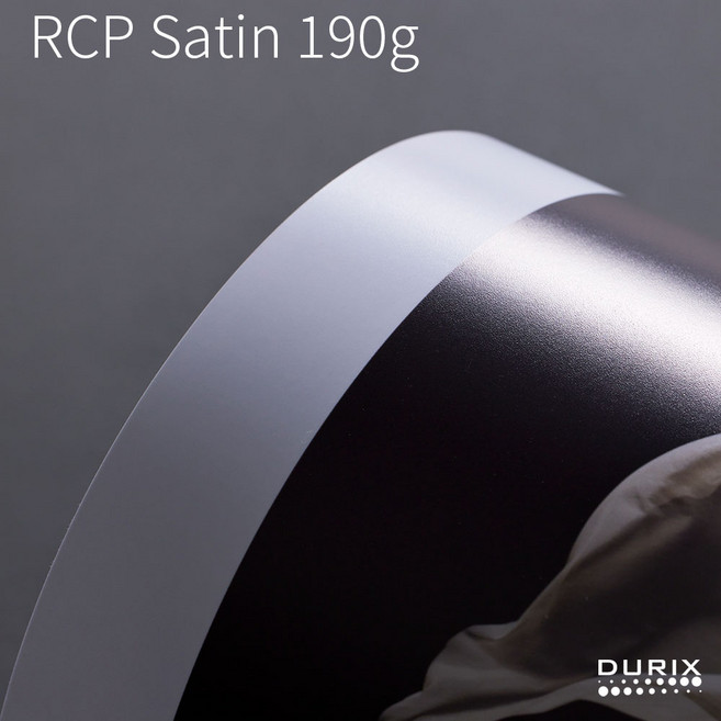 두릭스 RCP Satin 190g 반광택 잉크젯 전용지 포토용지 사진 인화, A4(50매)
