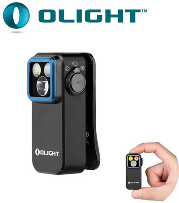 오라이트 오클립 프로 플래시라이트, 블랙, 1개