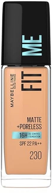 Lightweight matte liquid foundation Oil Free Perfect for normal combination and oily skin Natural, 230 Natural Buff, 1개 - 쿠팡