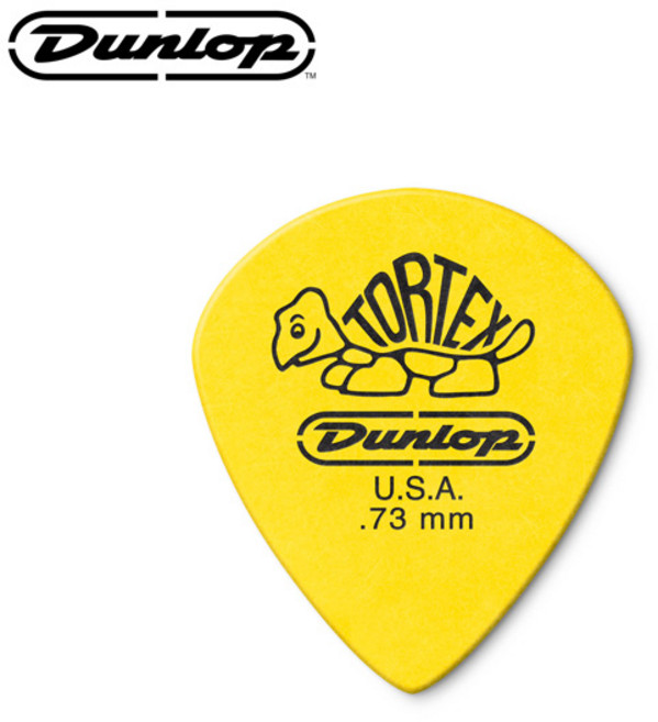 Dunlop - TORTEX® JAZZ III XL Guitar Pick - 0.73mm (498R.73), *, 1개