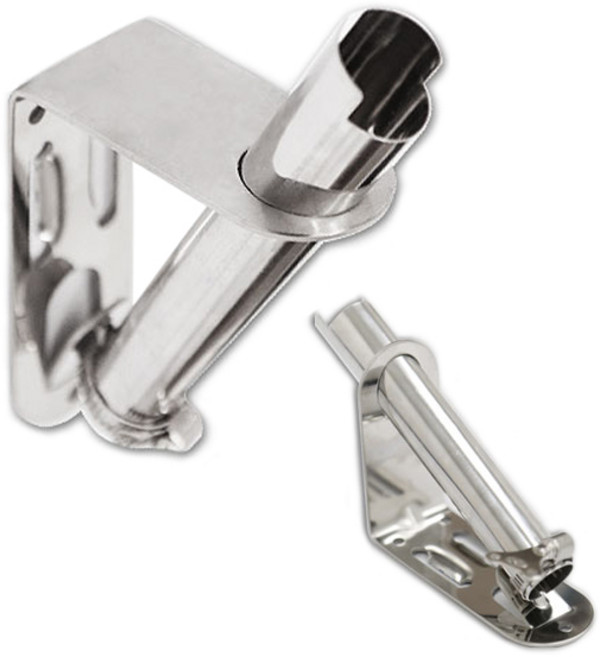 벽면용 스테인레스 태극기 꽂이, 1개