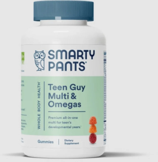 스마티팬츠비타민 틴 가이 멀티 & 오메가 구미, 1개, 120정 - 쿠팡