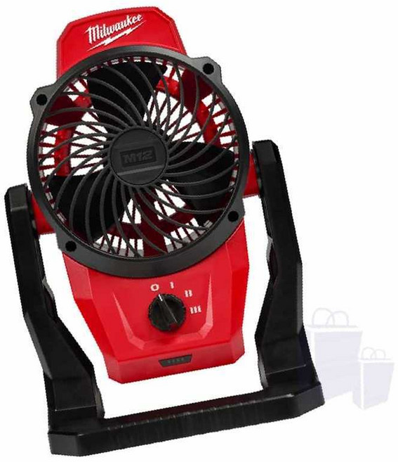밀워키 M12 AF-0 충전선풍기 12V 베어툴 이동식선풍기