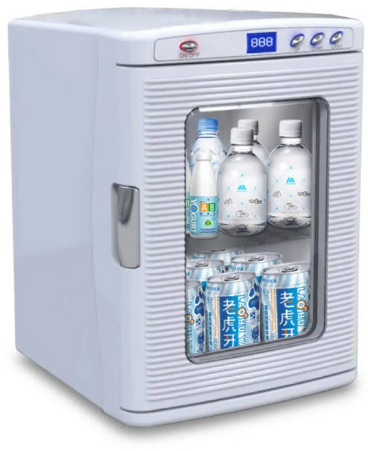 ZANWA 冷熱兩用冰箱, 純淨白, CLT-25A
