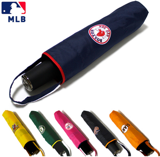 미국프로야구 55 엠블럼 3단자동우산