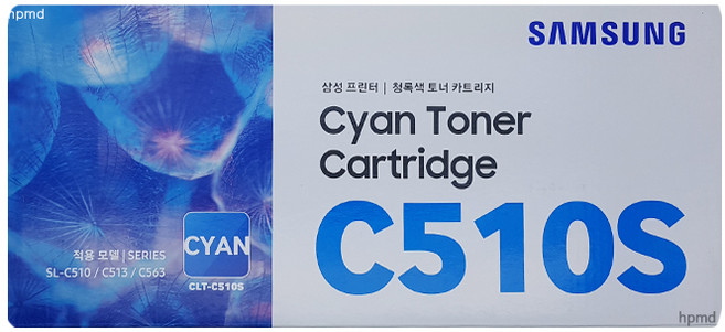 삼성전자 컬러 레이저프린터 토너, 사이안(CLT-C510S), 1개