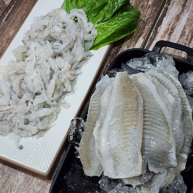 아나고회 순살/세꼬시 350g (초장세트 증정) 통영조업 당일발송, 1세트