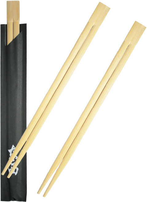아센드 고급형 일회용 대나무 젓가락 21cm 블랙 100개, 1세트, 100개입