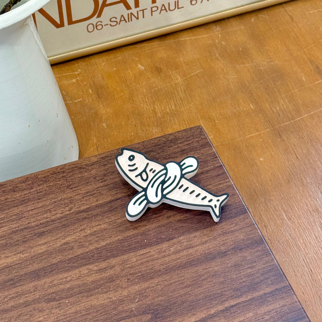 새롬의 공간 석고방향제 액막이 북어 명태 액운막이 선물용 답례품, 아쿠아비타, 1개