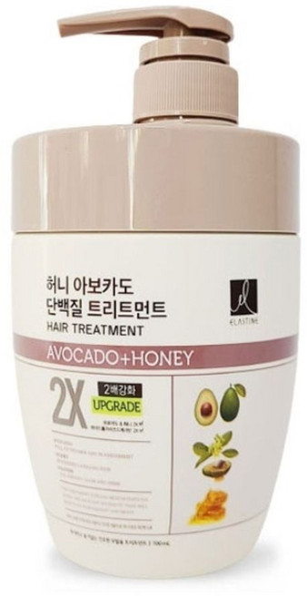 엘라스틴 허니 아보카도 2X 단백질 트리트먼트, 700ml, 1개