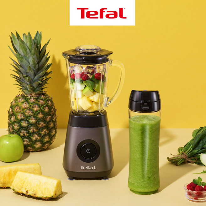 테팔 파워믹스 미니유리믹서기 BL1K6EKR 텀블러믹서기 200289