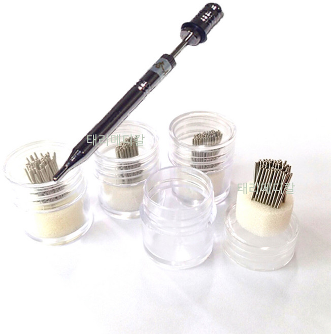 행림 통수지침 500개+수지침관 세트 1통 50개입X10통 한의원 한방 혈자리 학회용품, 1개