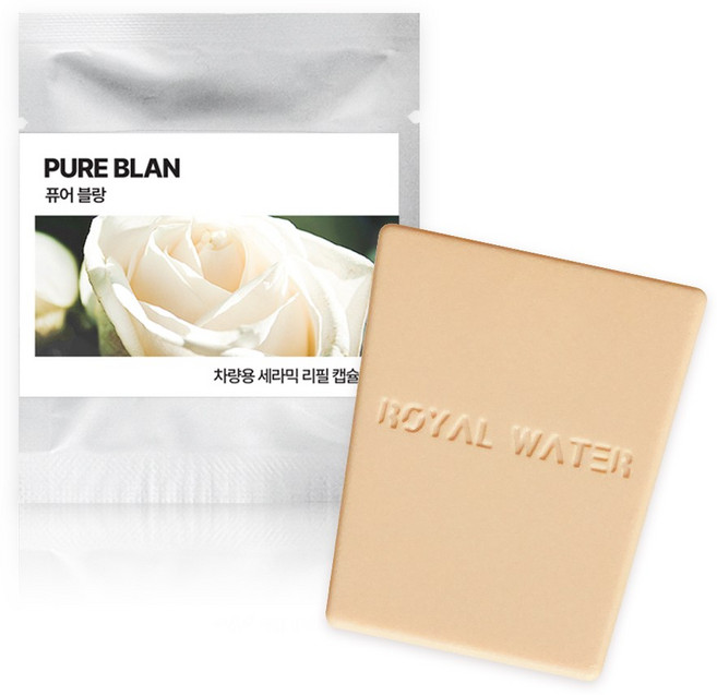 로얄워터 차량용 방향제 리필 캡슐 1개입, 4. 아카시아 블라썸 (1개입), 1개